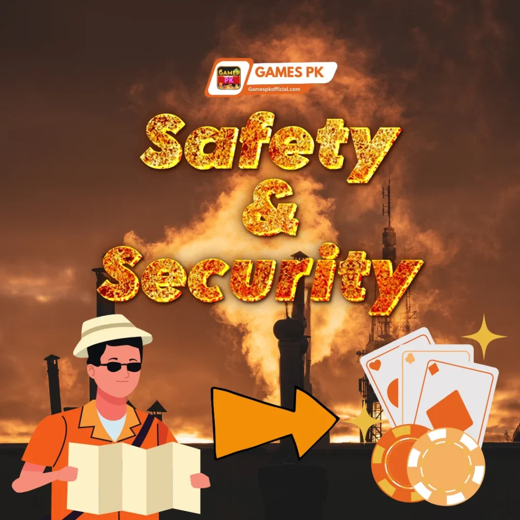 Safety and Security at GamesPK Casino