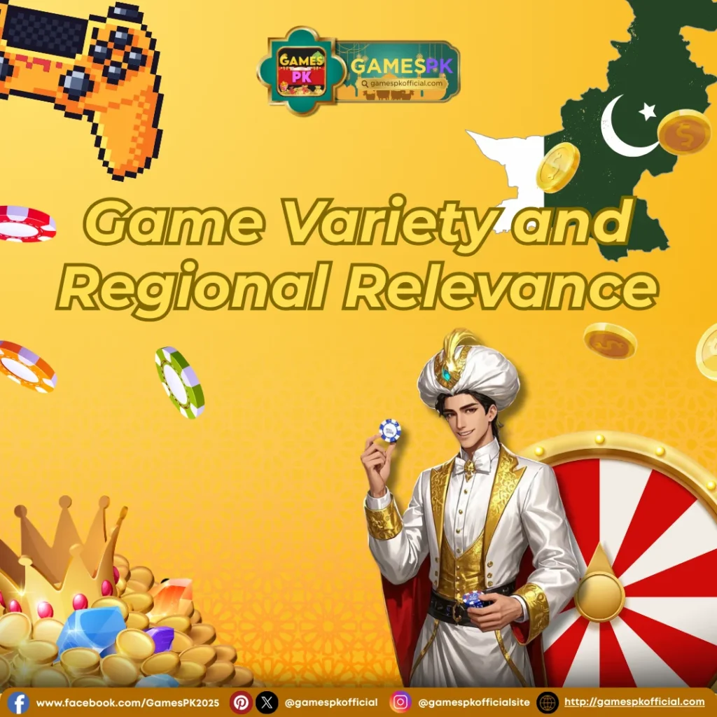 Game Variety and Regional Relevance on GamesPK