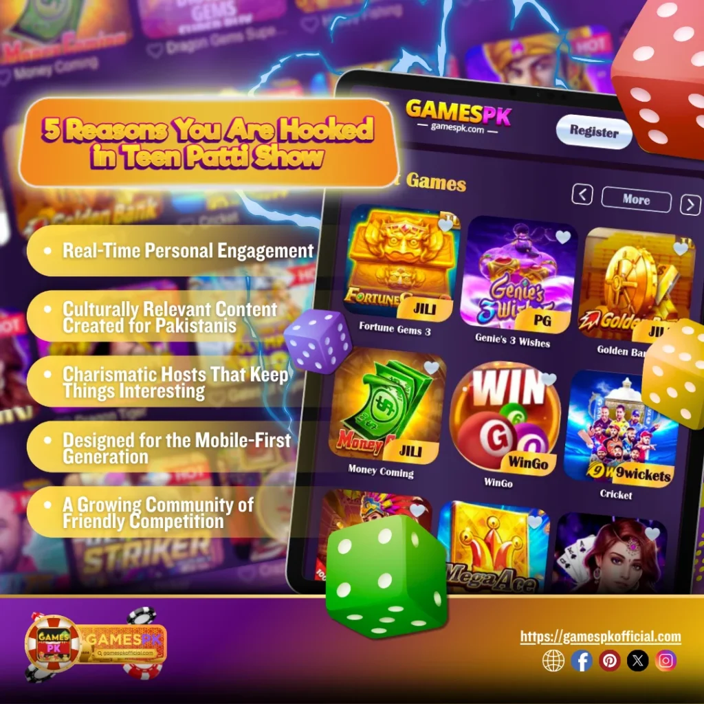 5 Reasons You Are Hooked in Teen Patti Show