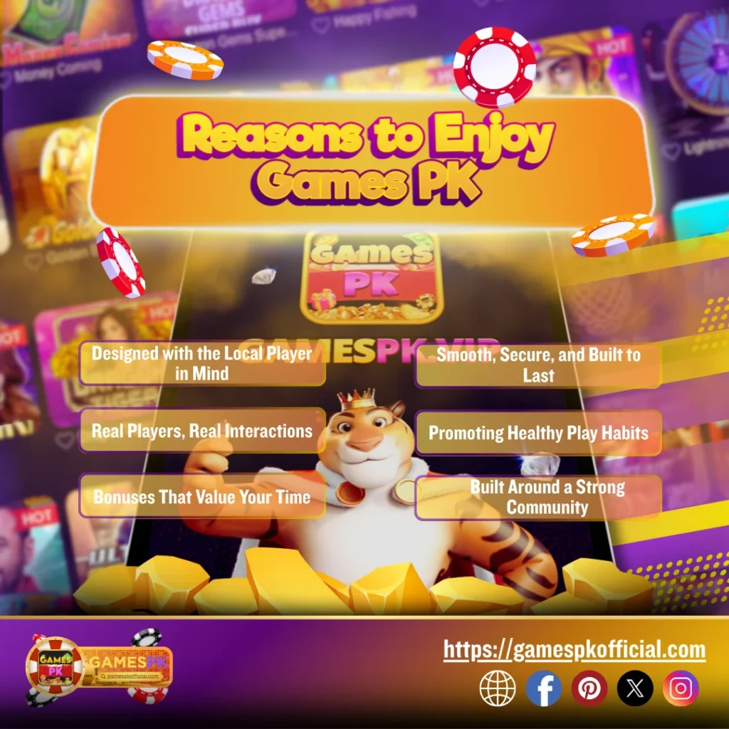 Reasons to Enjoy Games PK